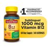 Nature Made Vitamin B12 Sublingual Sugar Free Micro-Lozenges; 1000 mcg; 60 Count