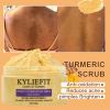 KYLIEFIT Turmeric Scrub, Whitening, Anti-Dark Spots, For Silky Smooth Skin Body Scrub Exfoliates & Restores Skin's Natural Luste