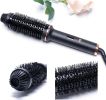 AIKO Thermal Brush for Blowout Look, 1.25 Inch Ceramic Tourmaline Ionic Heated Round Brush for Smooth, Natrual and Voluminous Curls, Digital Display