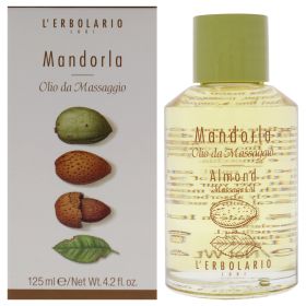 Massage Oil - Almond by LErbolario for Unisex - 4.2 oz Oil