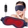 Reusable USB Electric Steam Heated Eyes Mask 3D Hot Compress Warm Therapy Eye Care Massager Relieve Tired Eyes Dry Eyes Sleep