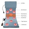 Electric Vibration Full Body Massage Mat Inflatable Air Pillow Home Office Heating Mat Pain Relief Waist Back Massage Cushion