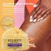 KYLIEFIT Turmeric Reduce Blemish Scrub, Skin Glowing, Ultra Hydrating and Exfoliating Scrub for Nourishing Essential Body Care