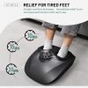 Foot Massager Machine With Heat-Shiatsu Foot Massager For Neuropathy, Circulation, Plantar Fasciitis Relief-Deep Kneading Rolling