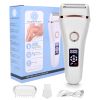 Electric Razor Painless Lady Shaver For Women Razor Shaver Hair Removal Trimmer For Legs Underarm Waterproof LCD USB Charging