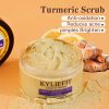 KYLIEFIT Turmeric Scrub, Whitening, Anti-Dark Spots, For Silky Smooth Skin Body Scrub Exfoliates & Restores Skin's Natural Luste