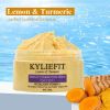 KYLIEFIT Turmeric Scrub, Whitening, Anti-Dark Spots, For Silky Smooth Skin Body Scrub Exfoliates & Restores Skin's Natural Luste