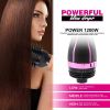 One-Step Hair Dryer and Styler Volumizer with Negative Ion Anti-frizz Ceramic Titanium Barrel Hot Air Brush Hair Straightener. for Long Hairs