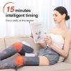 Leg Muscle Relaxer Heated Air Compression Recovery Boot Lymph Release Relieve Foot Fatigue Heating Leg Massager for Athletes