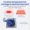 PSLBL125 waist massager, wireless waist relaxation with belt heating massage, constant temperature hot compress massage