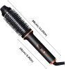 AIKO Thermal Brush for Blowout Look, 1.25 Inch Ceramic Tourmaline Ionic Heated Round Brush for Smooth, Natrual and Voluminous Curls, Digital Display