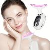 Neck Beauty Instrument, Triple Colour Light Face & Neck Massage