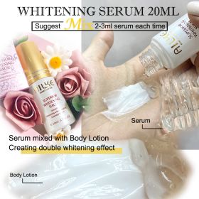 AILKE Whitening Skin Care Range, With Vitamin C, Glutathione, Reduce Dark Spots, Smooth Soft Skin, Improve Dull Skin (Color: 20ml whitening serum)