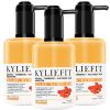 KYLIEFIT Organic Turmeric Skin Glowing Body Lotion, Lightening, Natural Brightening Cream, Reduce Acne Pimples