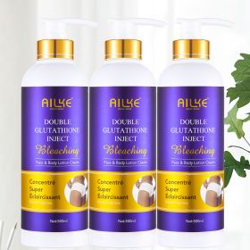 AILKE Lightening & Antioxidant Cream, Glutathione Body Lotion for Brighter Skin, Reduce Blemish, Moisturizing, Even Skin Tone (Color: 3pack lotion)