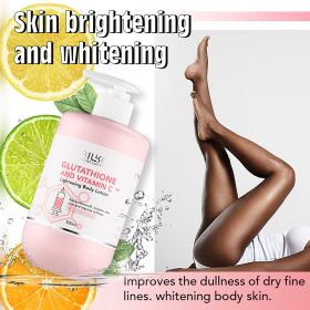 AILKE Whitening Black Spots Corrector, Body Skin Care Lotion, With Glutathion, Shea Butter, Collagen, Moisturizing Body Cream (Color: Body Lotion)