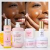 AILKE Natural Vitamin C Skin Care Set, Whiten, Brightening, Anti Aging, Smooth Skin, Clean, Remove Dark Spots, Sun Spots