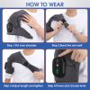 Electric Heating Shoulder Massage Wrap For Arthritis Joint Pain Relief 3 Levels Vabration Brace Support Physiotherapy Therapy