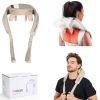 Mebak N1 Massager For Neck and Cervical Shoulder With Heating Massage Pillow for Back Legs Waist Muscle Kneading Massage Shawl